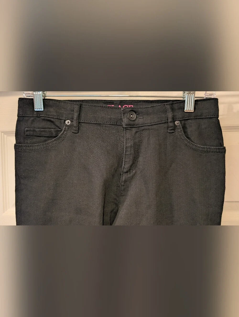 The Children's Place Girls Super Skinny Jeans Size 14 NWT Black Wash $19.50